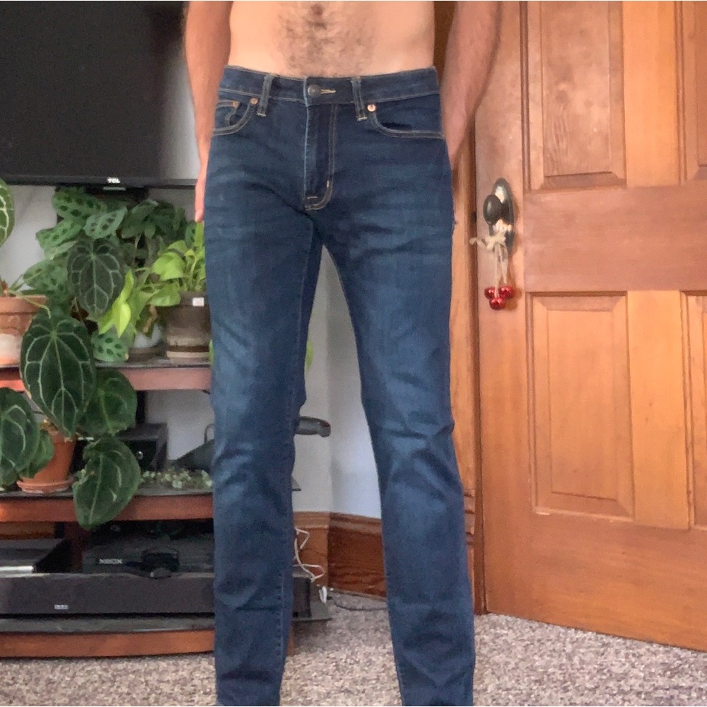 AMERICAN EAGLE SLIM STRAIGHT MENS JEANS SIZE 29x34